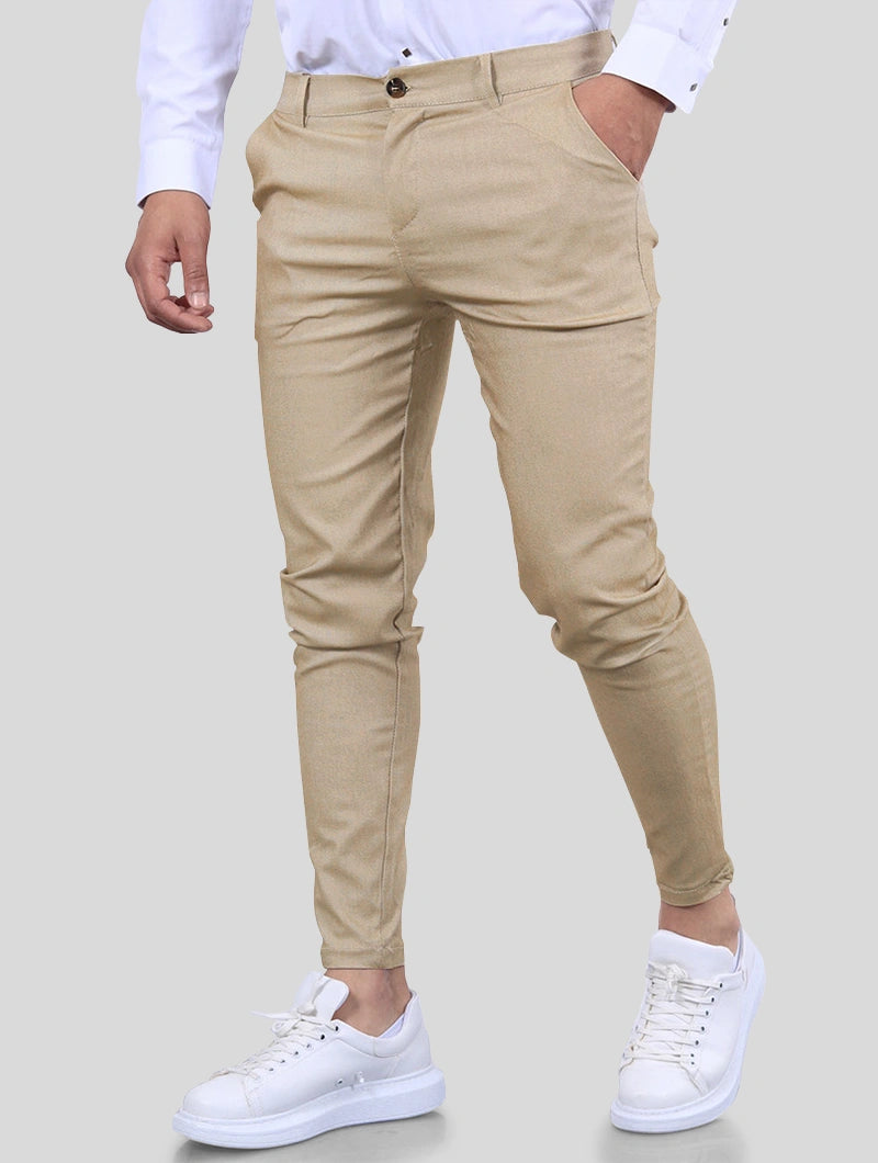 Noa Stretch Pants - Khaki – Balinaro