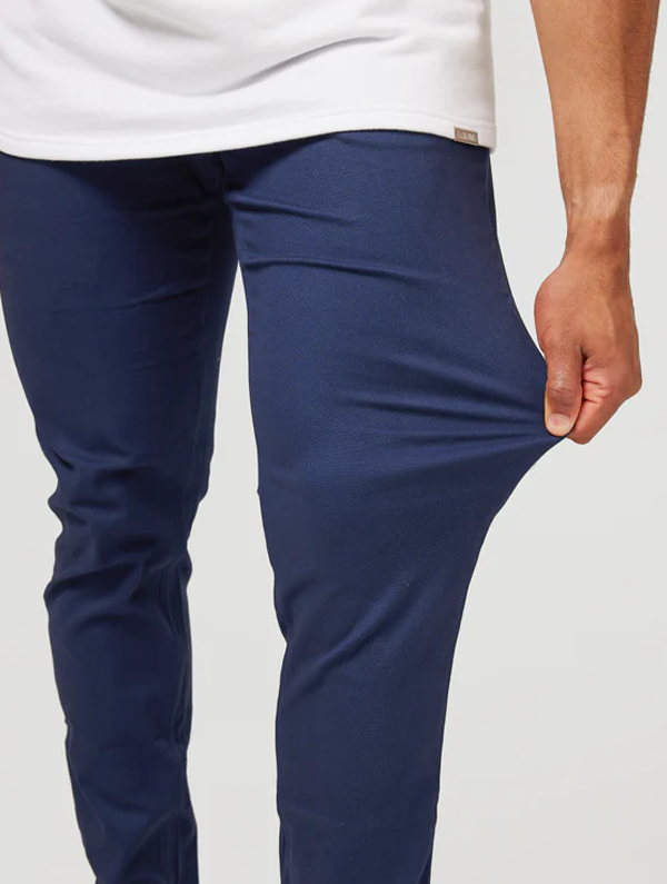 Noa Slim Fit Pants - Blue 