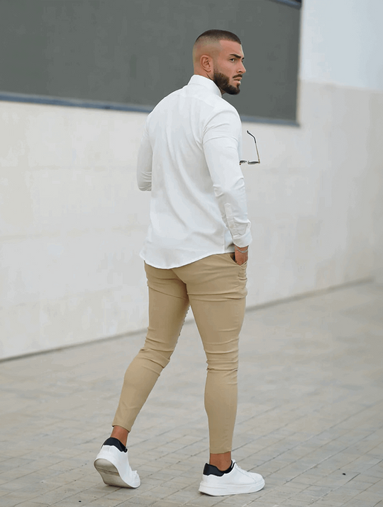 Marcus Tailored Shirt - Weiß