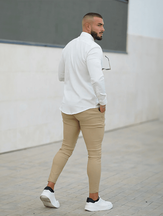 Marcus Tailored Shirt - Weiß