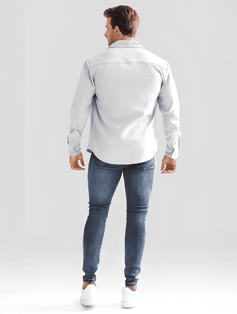 Simon Overshirt - Light Grey