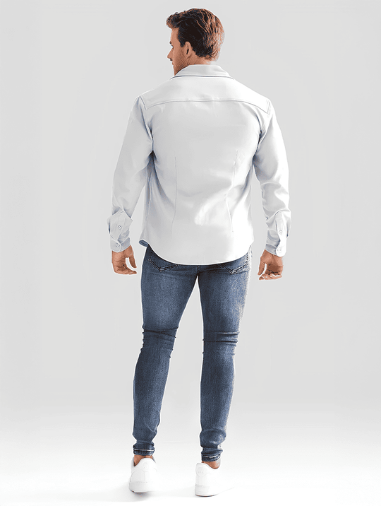 Simon Overshirt - Light Grey