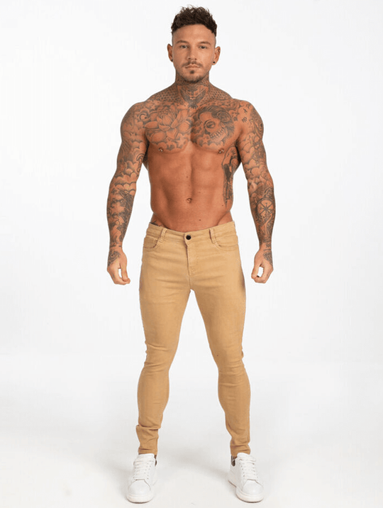 Tyrone Slim Fit Jeans - Khaki