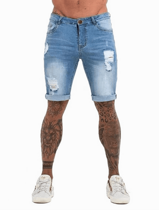 Marbella Denim Shorts - Blau