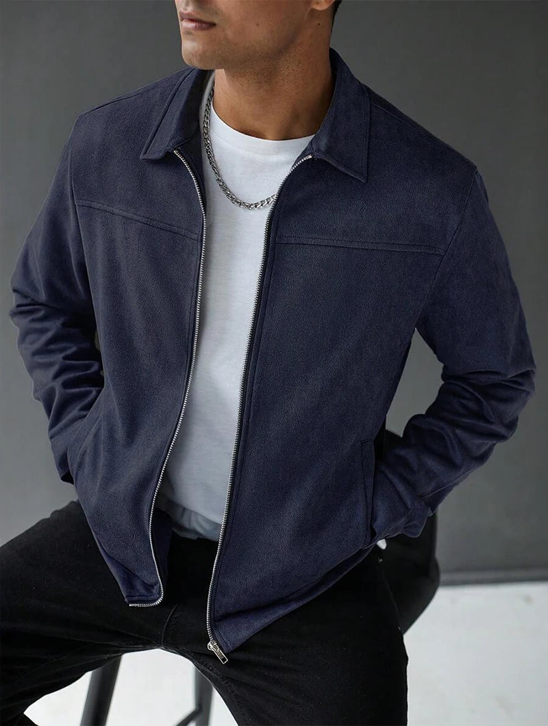 Denver Jacket - Námornícka Modrá