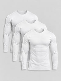White Long Sleeve 3-Pack | Tano
