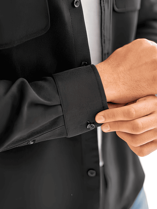 Simon Overshirt - Black