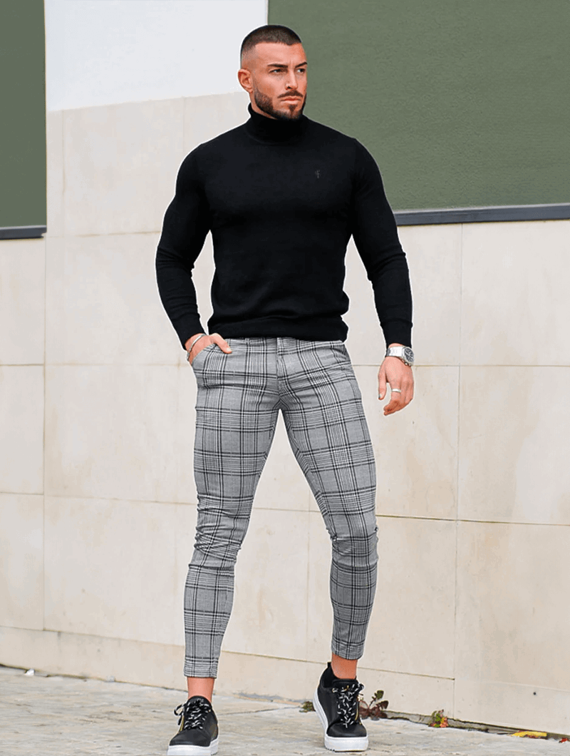 Marco Check Trousers