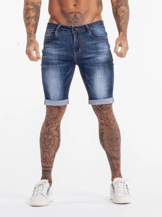 Marbella Denim Shorts - Dunkelblau