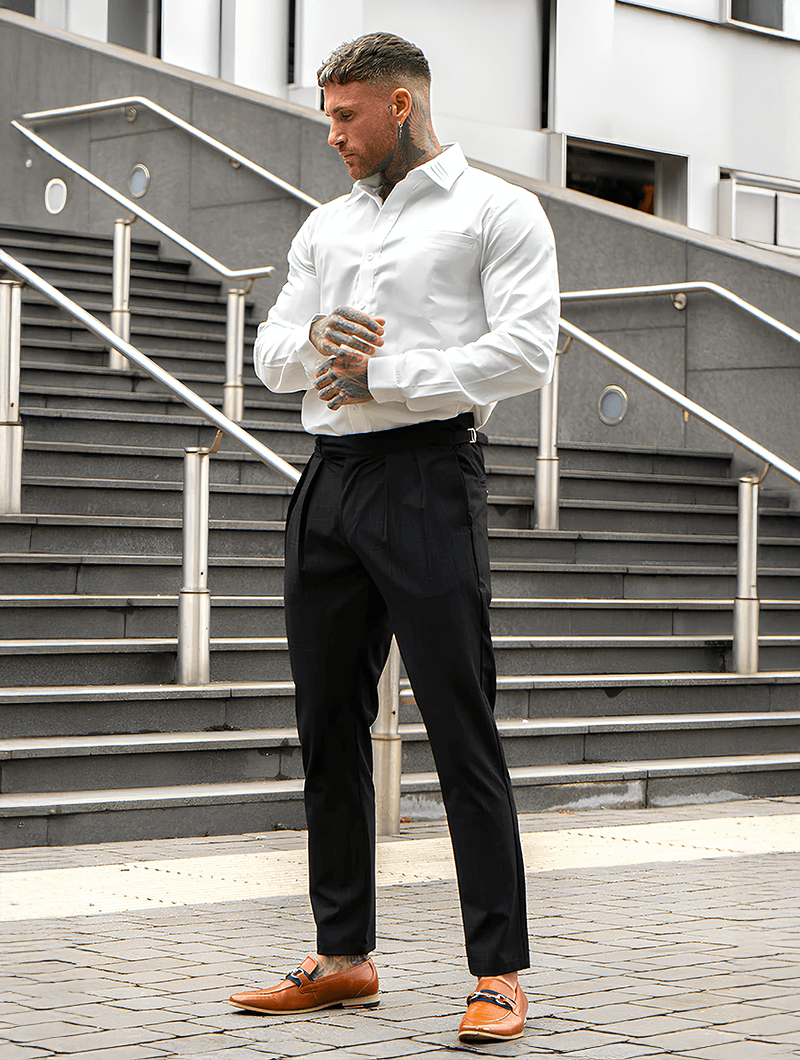 Clifford Plain White Shirt