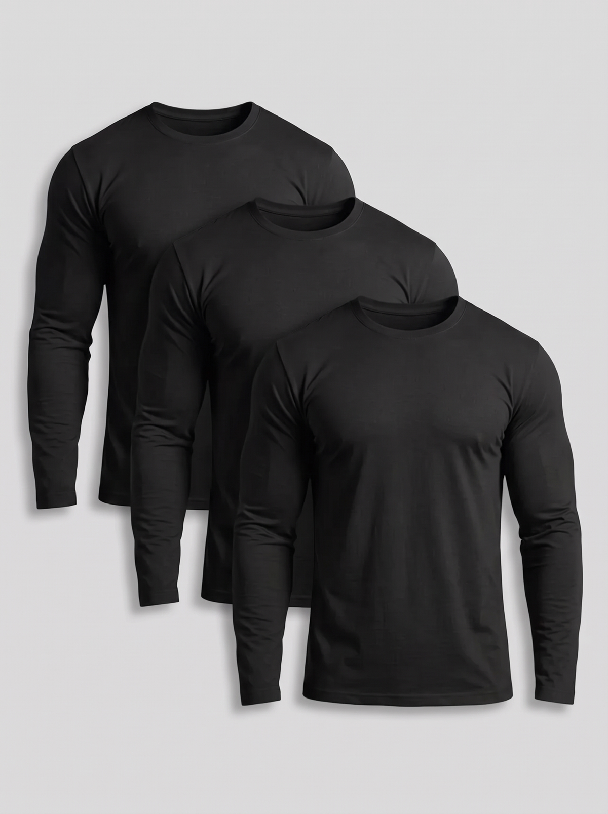Sweater 3-Pack - Black | Basino