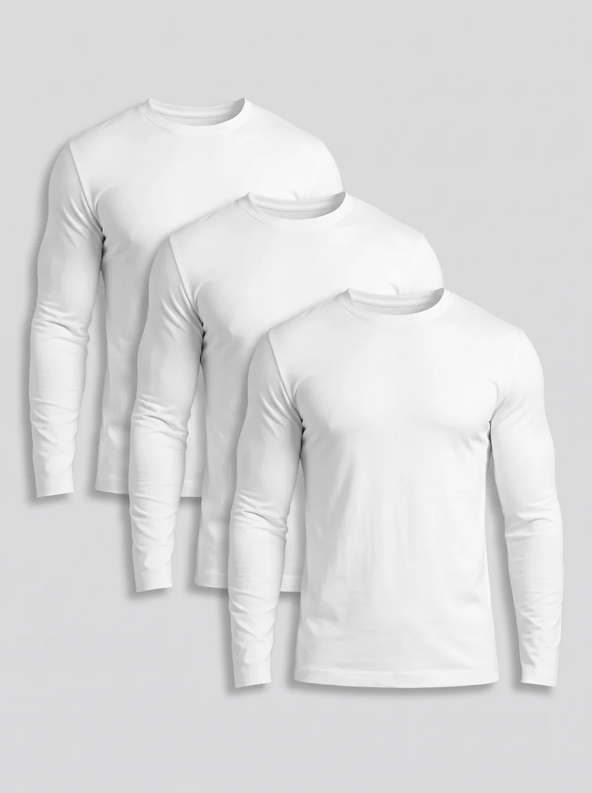 Sweater 3-Pack - White | Basino