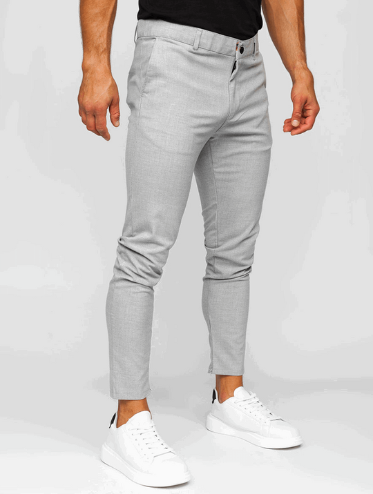 Noa Stretch Pants - Hellgrau