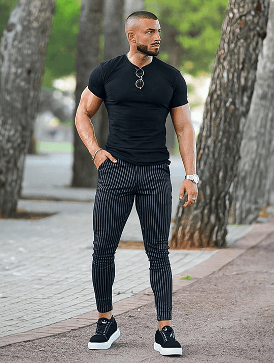 Paolo Striped Trousers