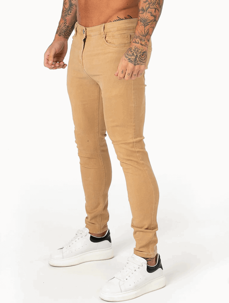 Tyrone Slim Fit Jeans - Khaki