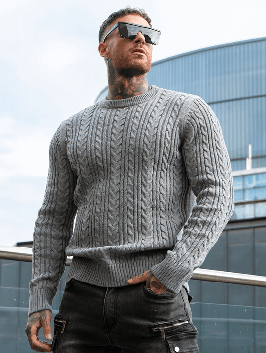 Tironi Sweater - Hellgrau