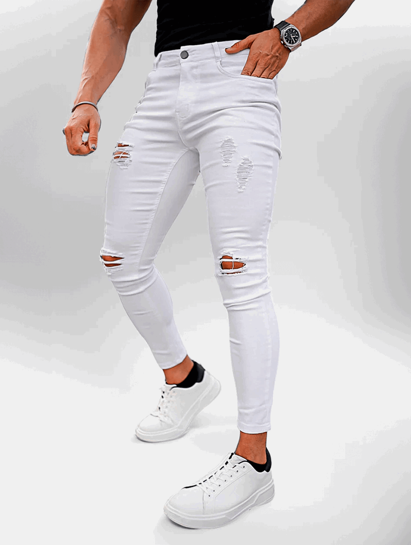 Vega Ripped Jeans - Weiß