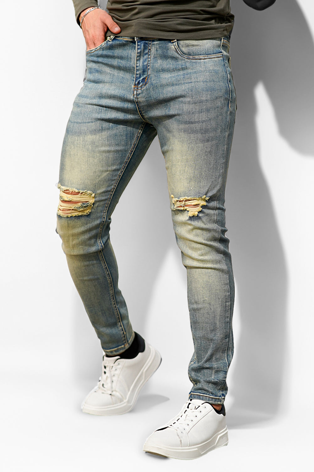 The Jeronimo Jeans - Vintage Blue