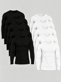 Black & White Long Sleeve 10-Pack | Tano