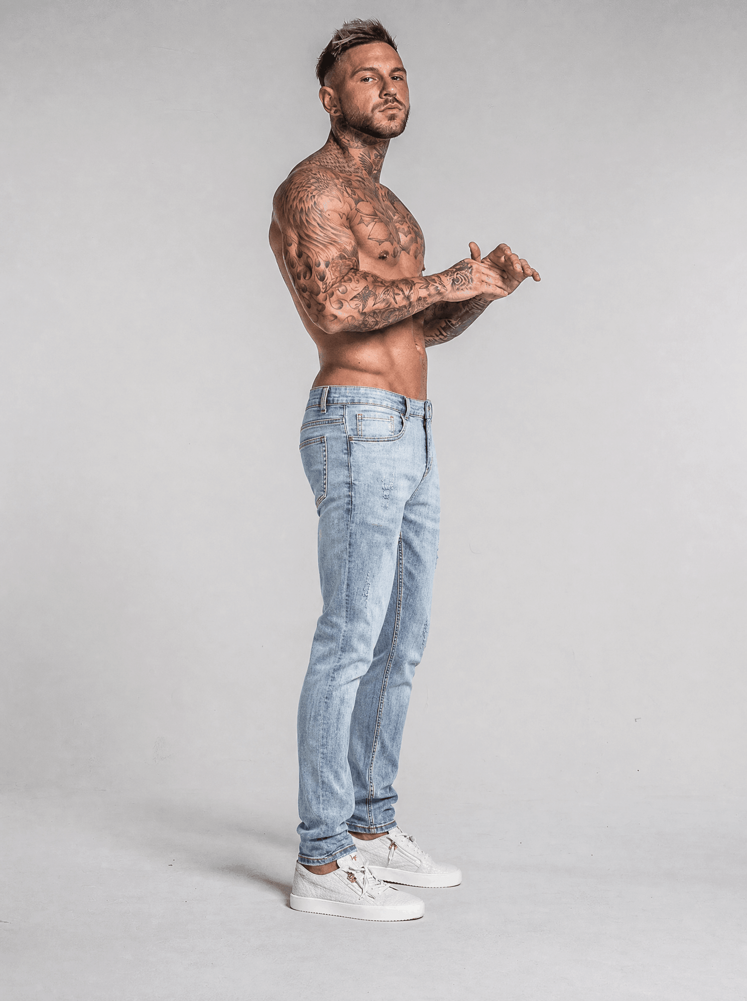 The Adrian Jeans - Light Blue
