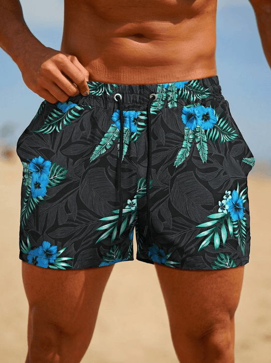 Mondeo Swim Shorts -  Midnight Bloom