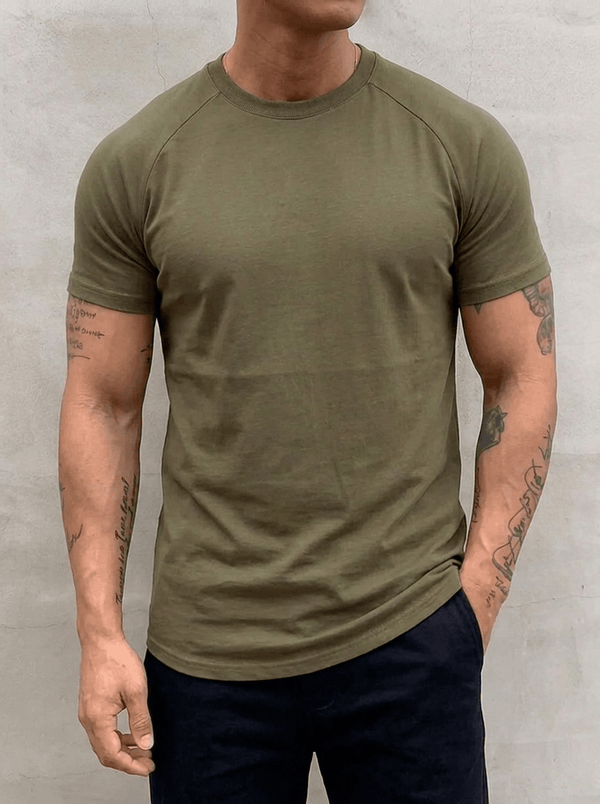 Aleano Fit T-Shirt - Olive Green