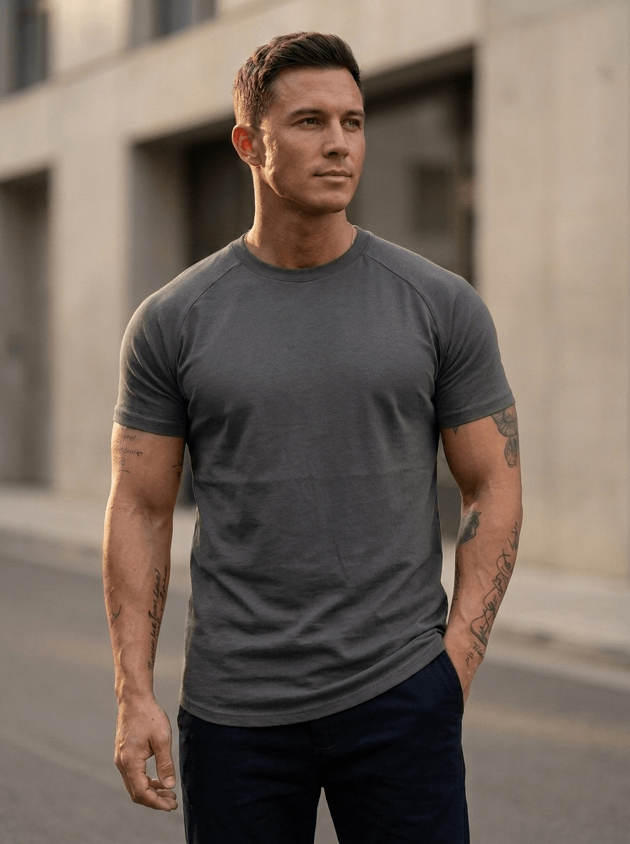 Aleano Fit T-Shirt - Dark Grey