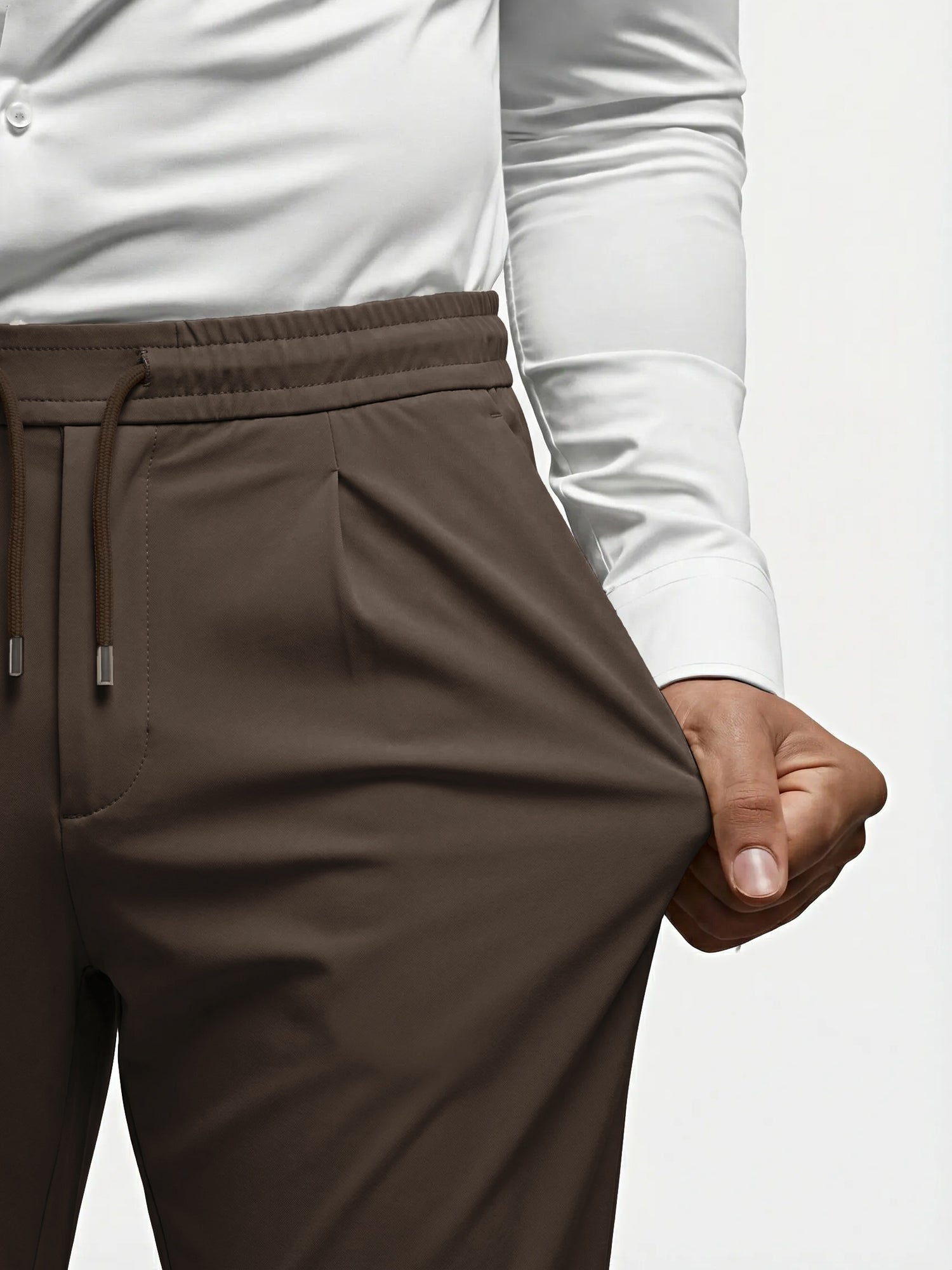 Alveo Trousers - Dark Brown