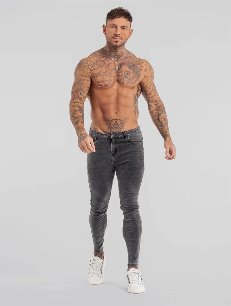The Amano Jeans - Dark Grey