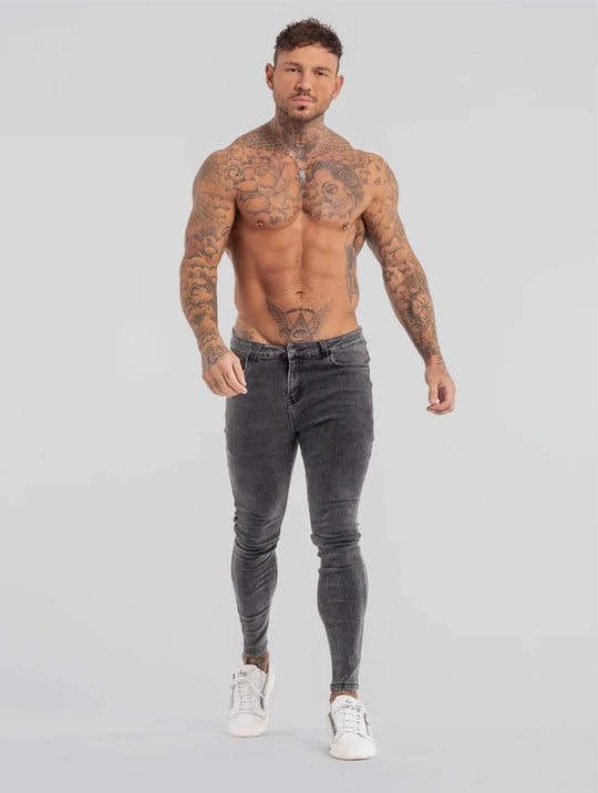 The Amano Jeans - Dark Grey