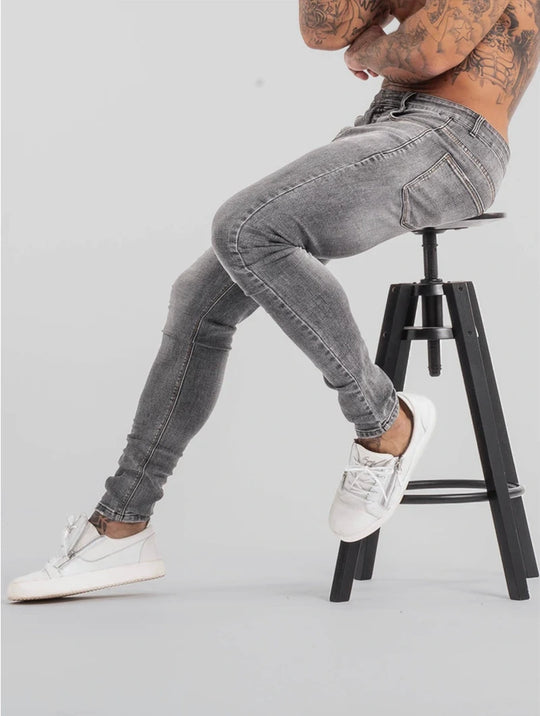 The Amano Jeans - Light Grey