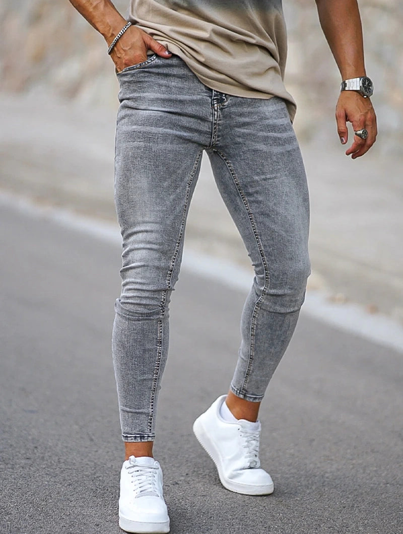 The Amano Jeans - Light Grey
