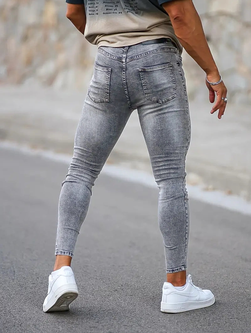 The Amano Jeans - Light Grey