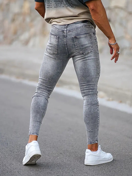 The Amano Jeans - Light Grey