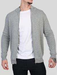 Suéter Apollo Zip - Gris