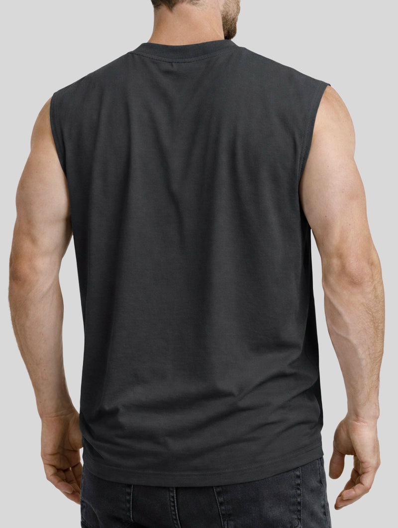 Ares Sleeveless T-Shirt - Dark Grey