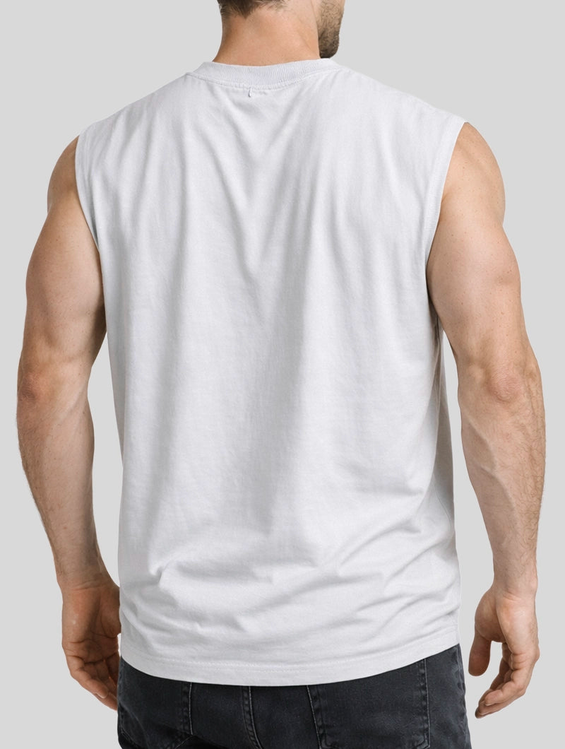 Ares Sleeveless T-Shirt - Light Grey