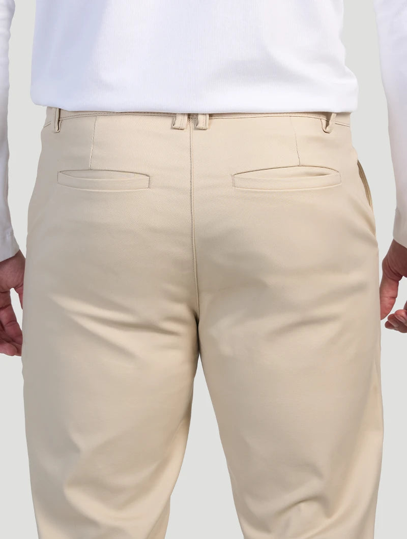 Pantaloni Stretch Astino - Beige