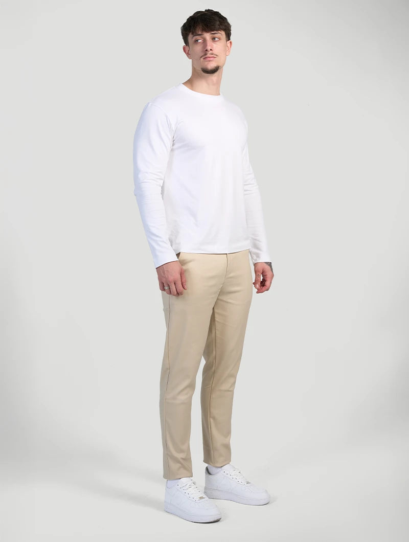 Astino Stretch Pants - Beige