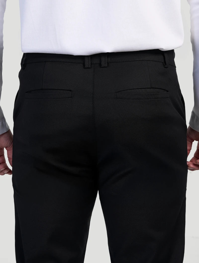 Pantaloni Stretch Astino - Nero