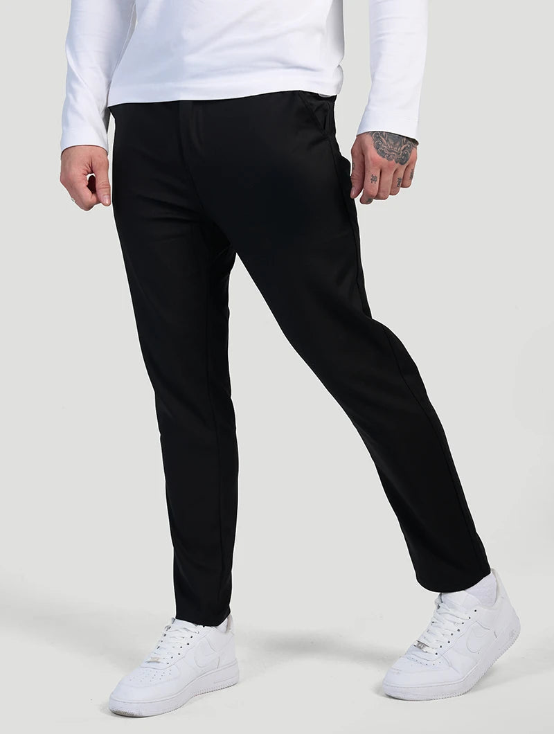Pantaloni Stretch Astino - Nero