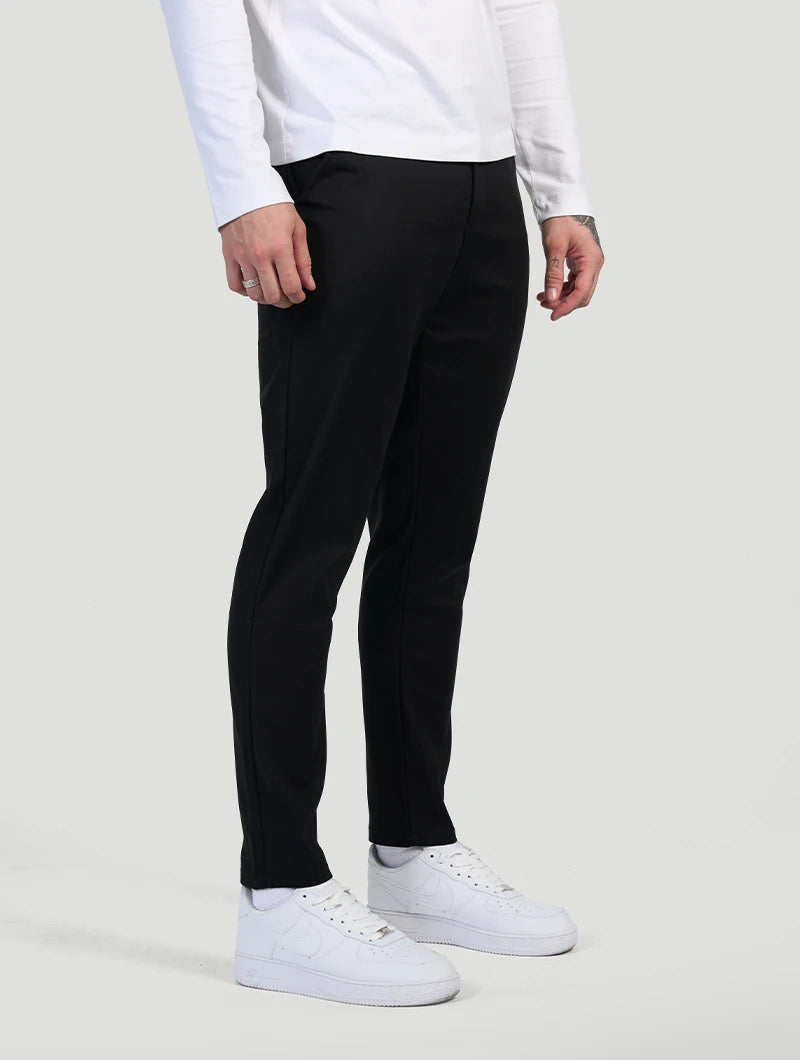 Pantaloni Stretch Astino - Nero