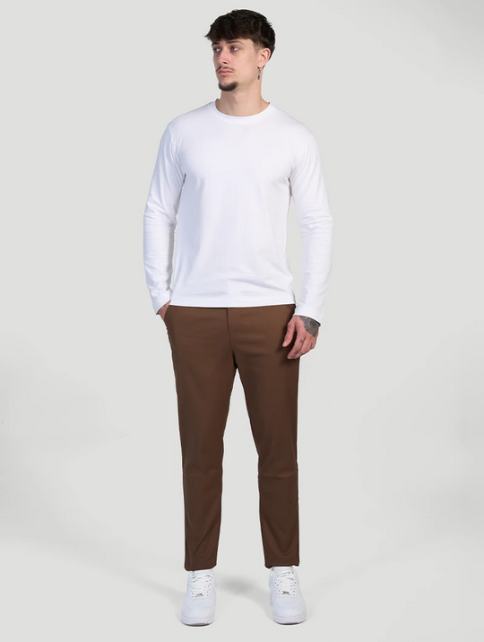 Astino Stretch Pants - Brown