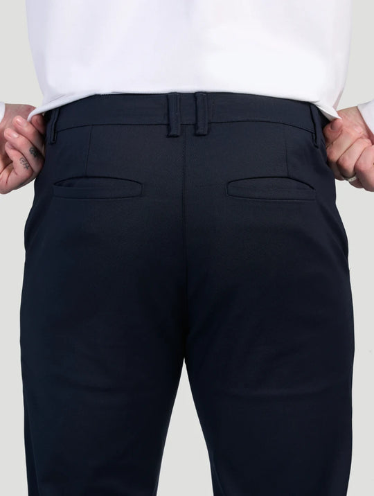 Astino Stretch Pants - Navy Blue