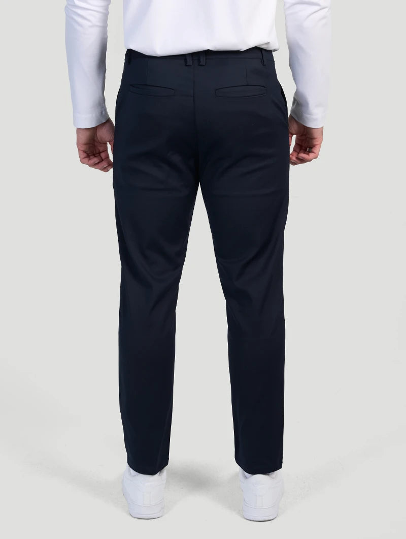 Pantaloni Stretch Astino - Blu Navy
