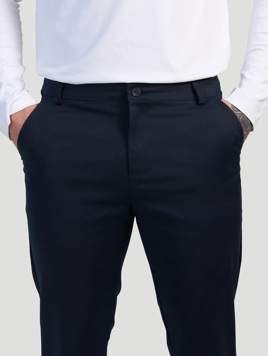Astino Stretch Pants - Navy Blue