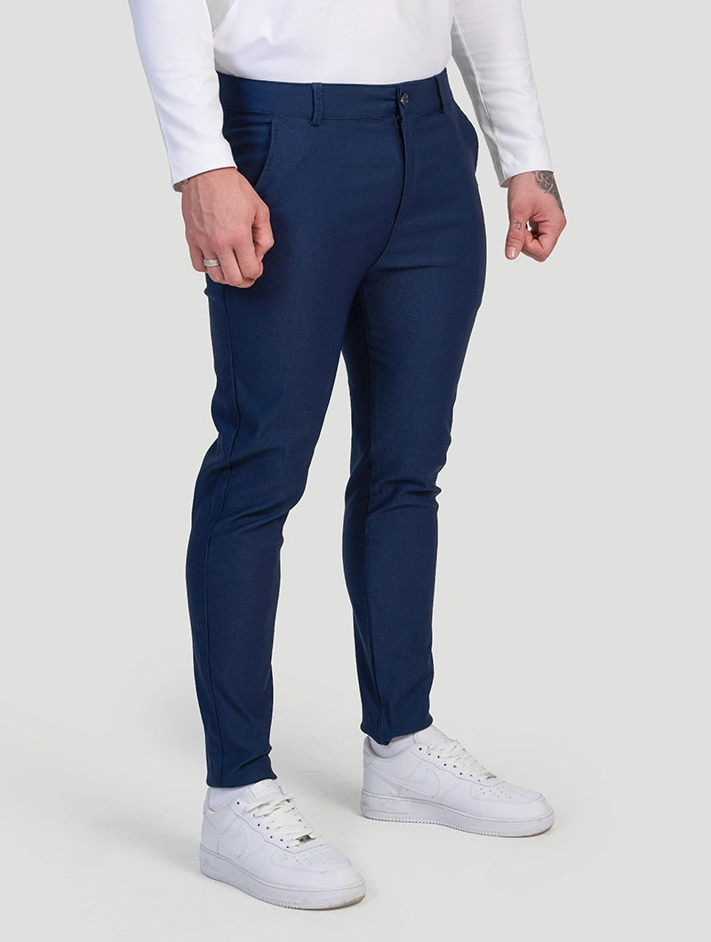 Noa Stretch Pants - Blue