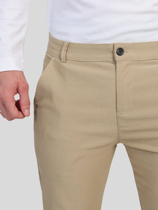 Noa Stretch Pantalon - Kaki