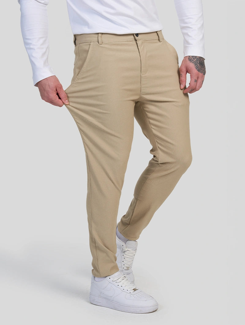 Noa Stretch Pants - Khaki
