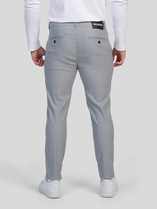 Noa Stretch Bukser - Lys grå